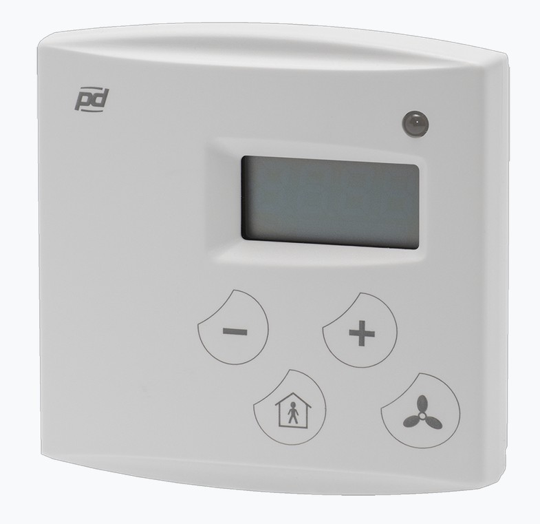 Rumtemperaturcontroller med CO2 sensor | HLS 44-CO2-2B